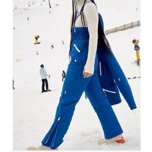 Free People Movement All Prepped Ski Bibb Snow Pants Large